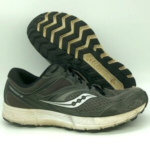 Saucony Running Shoes Men's 10.5W Cohesion 12 Versafoam Grid Grey Road Sneakers